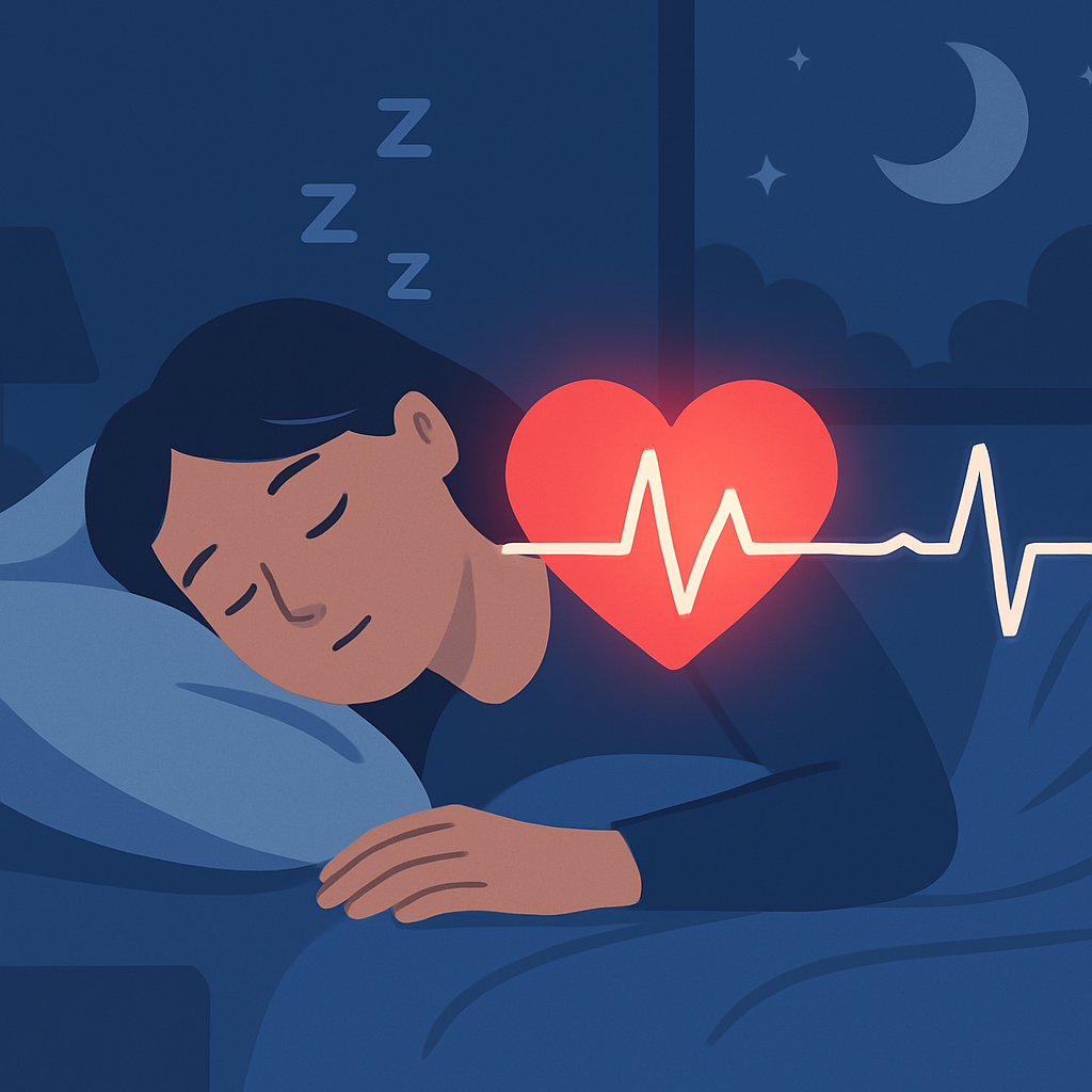 Puls och hjärtfrekvens under sömn